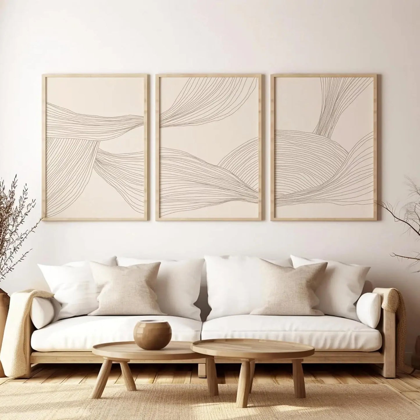 3 Pcs Abstracto