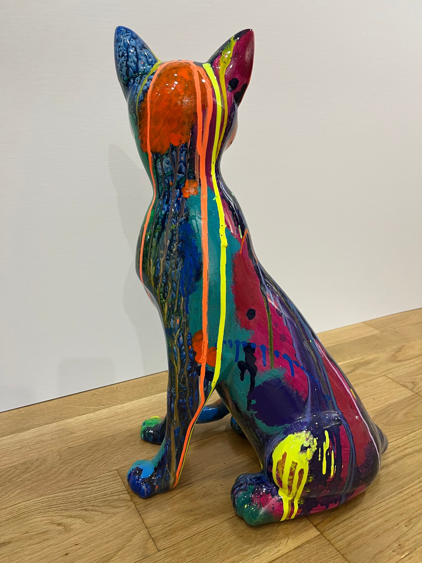 Escultura Gata