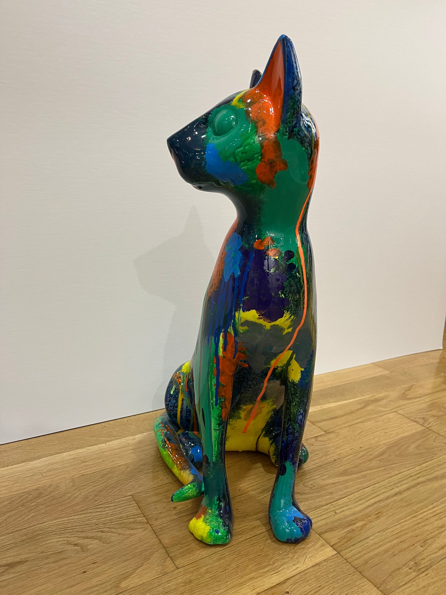 Escultura Gata