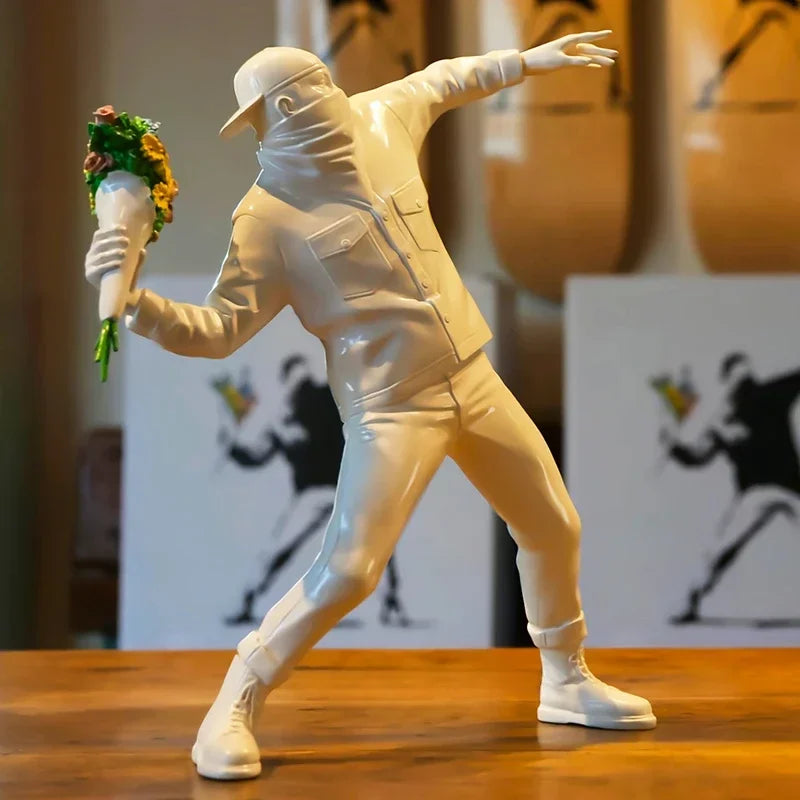 Banksy Flower